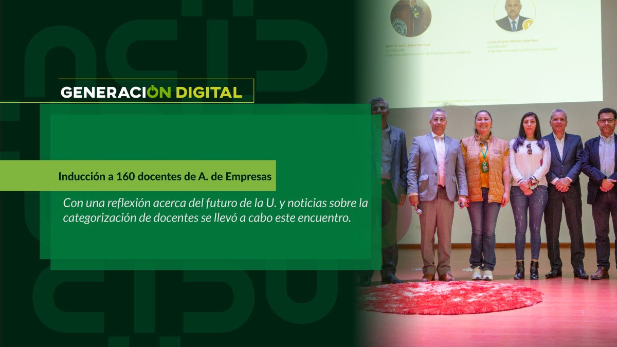 Inducción a 160 docentes de A. de Empresas