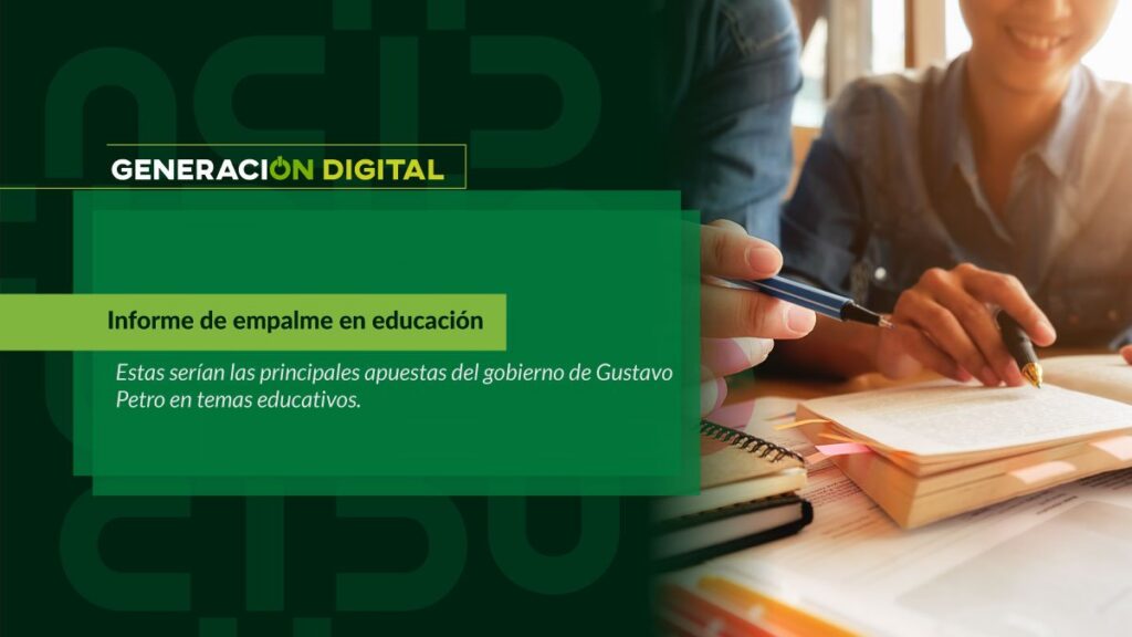 Informe de empalme en educación
