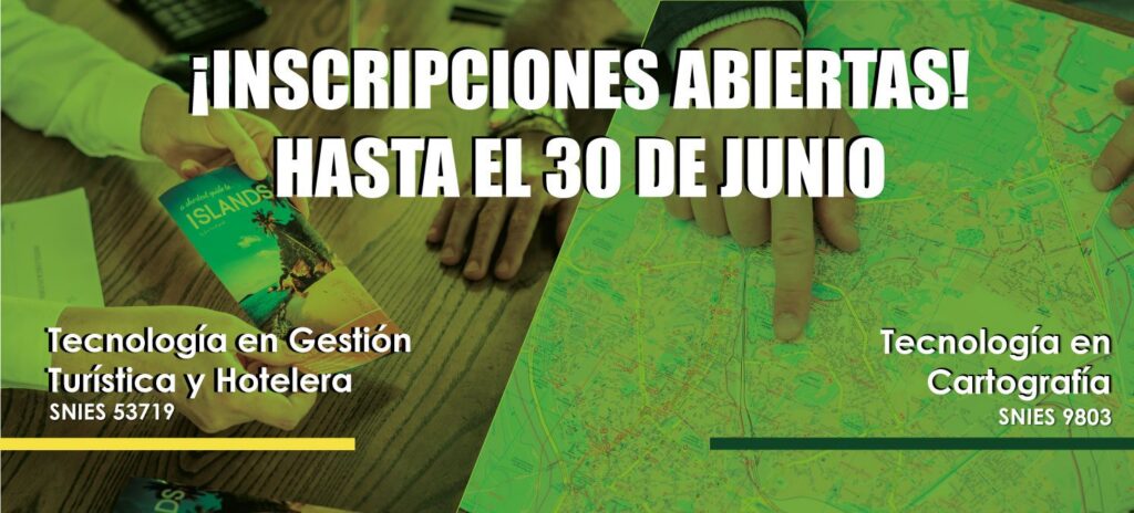 ¡Inscripciones abiertas! hasta el 30 de junio
