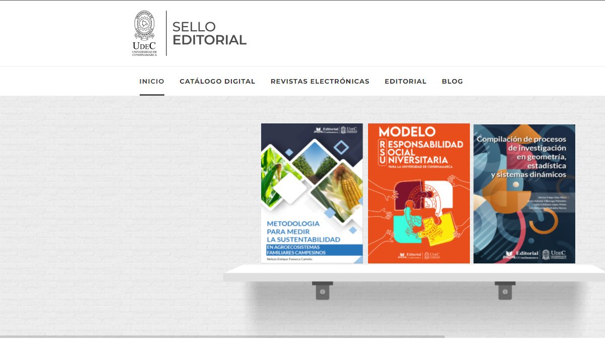 This is how the UCundinamarca publishing house works