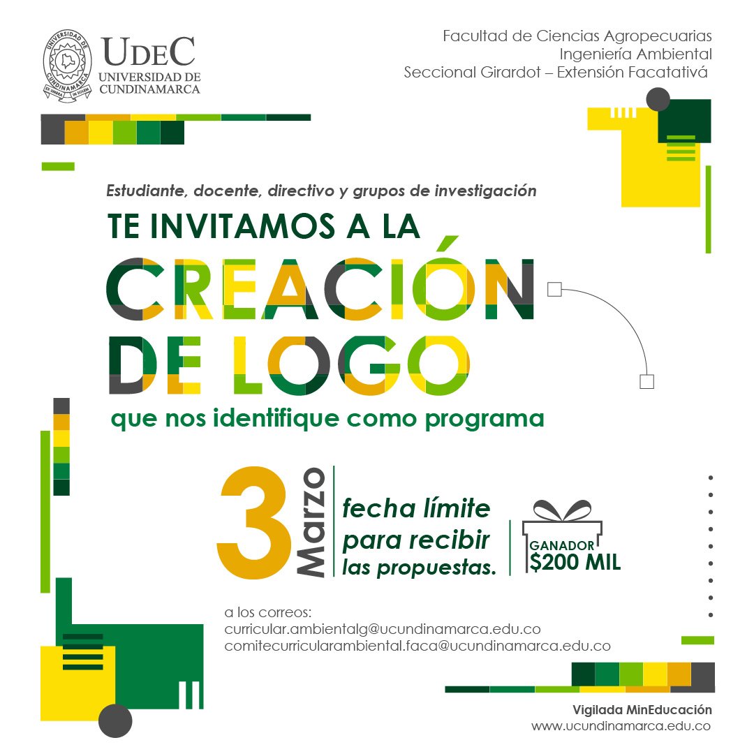 Concurso para diseñar el logo de Ing. Ambiental — imagen 2 de 2 Concurso para diseñar el logo de Ing. Ambiental — imagen 2 de 2