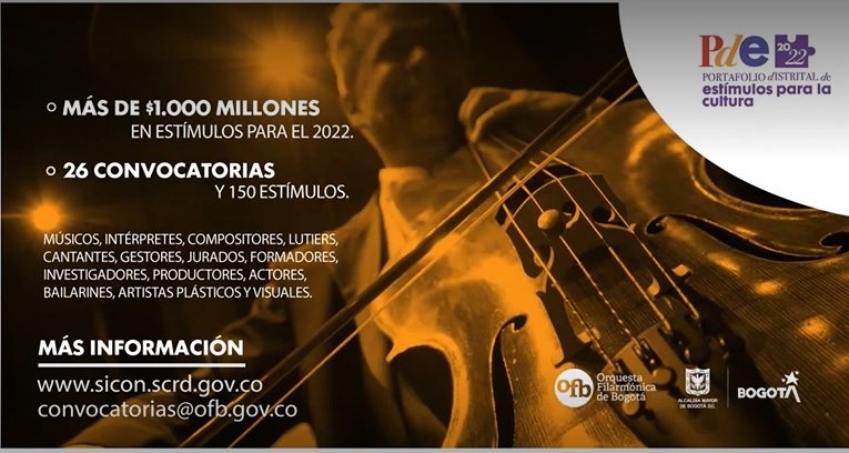 Plan de estímulos para músicos — imagen 2 de 2 Plan de estímulos para músicos — imagen 2 de 2