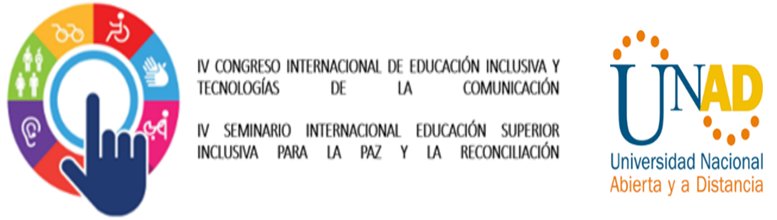 Invitación a presentar ponencias en el IV Congreso internacional de educación inclusiva y tecnologías de la comunicación y IV Seminario internacional de educación superior inclusiva para la paz y la reconciliación — imagen 3 de 3 Invitación a presentar ponencias en el IV Congreso internacional de educación inclusiva y tecnologías de la comunicación y IV Seminario internacional de educación superior inclusiva para la paz y la reconciliación — imagen 3 de 3