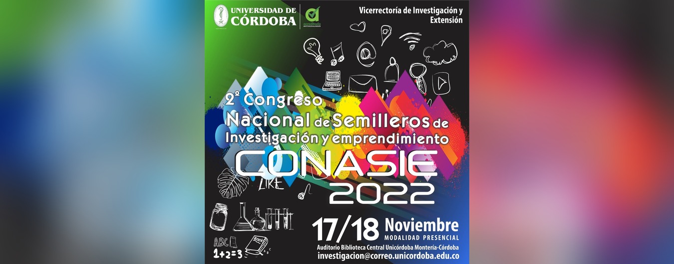 Invitation to the Second National Congress of Research and Entrepreneurship Seedbeds, University of Córdoba