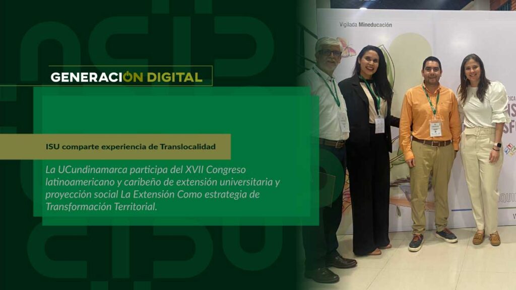 ISU comparte experiencia de Translocalidad