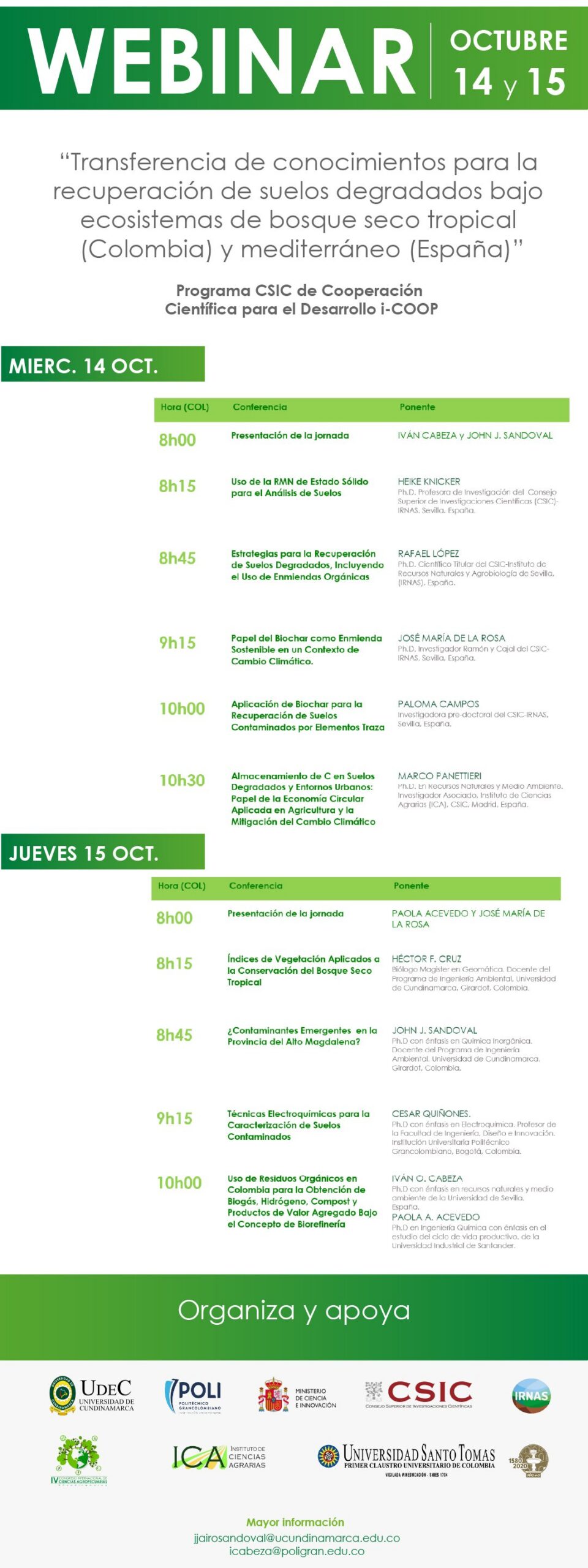 IV Semana de la Ingeniería Ambiental — imagen 3 de 3