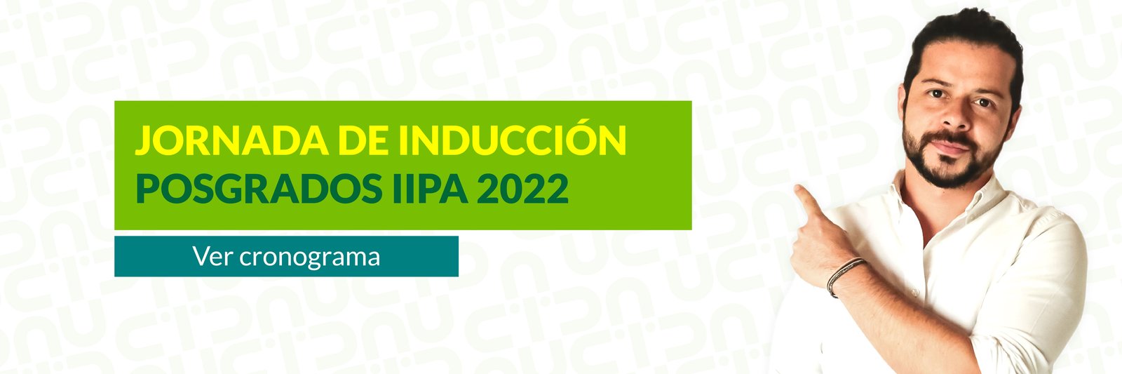 Jornada de inducción Posgrados IIPA 2022