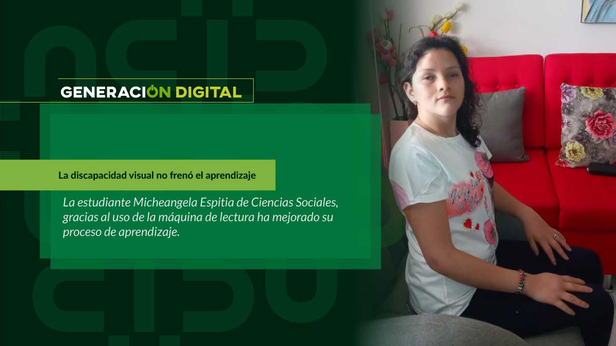 La discapacidad visual no frenó el aprendizaje