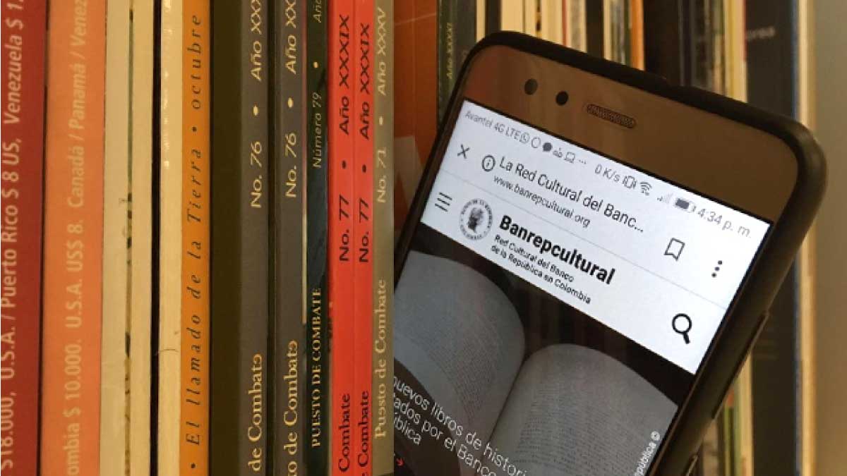 La Red de Bibliotecas del Banco de la República a un clic