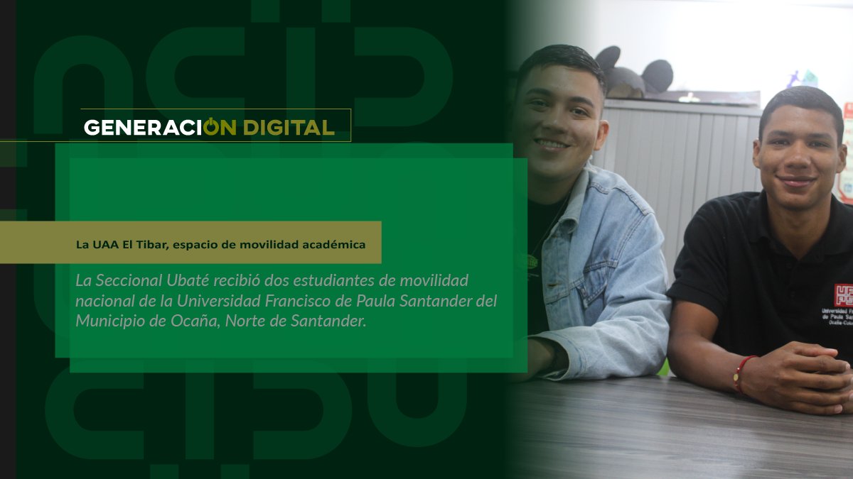The UAA El Tibar, a space for academic mobility