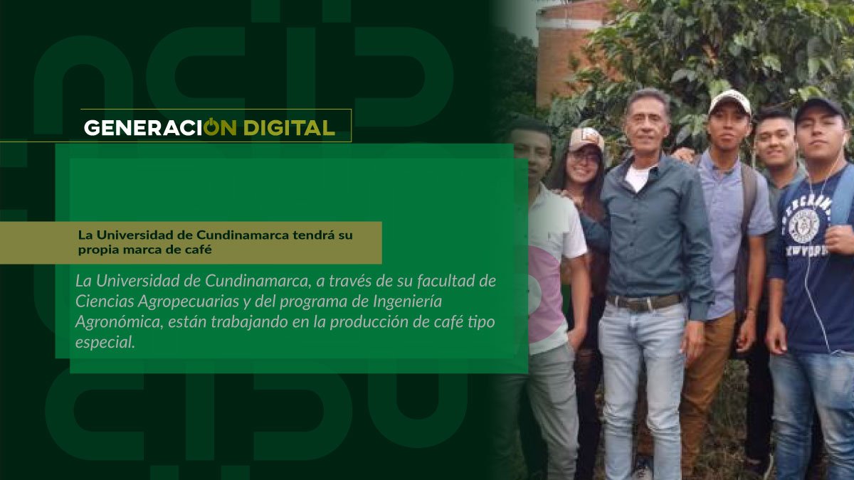 La Universidad de Cundinamarca tendrá su propia marca de café