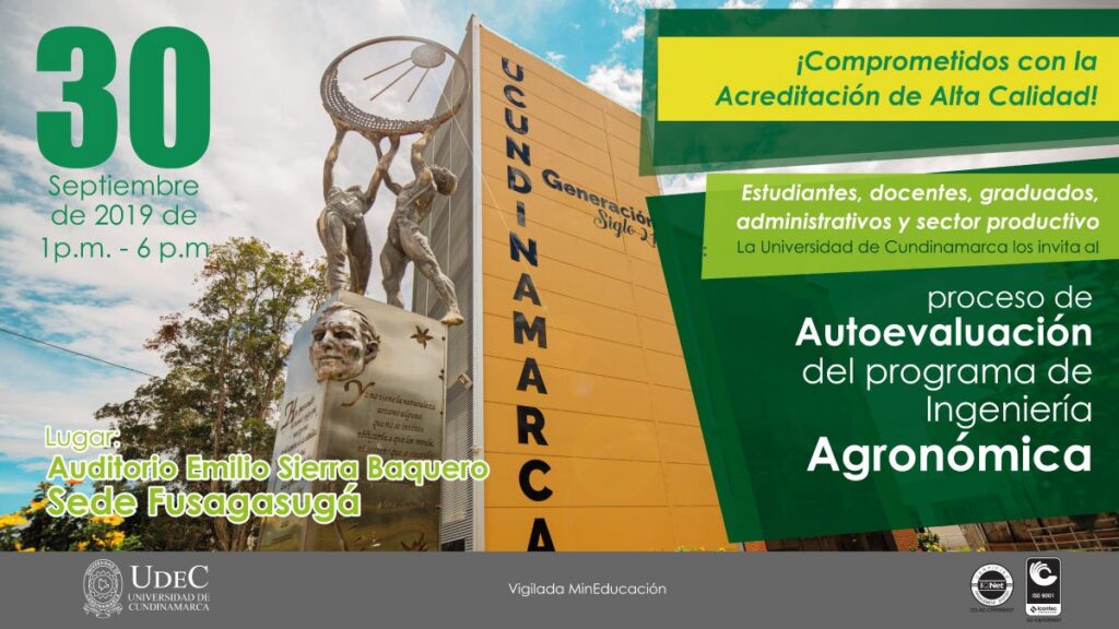 Lanzamiento del proceso de autoevaluación de Ingeniería Agronómica