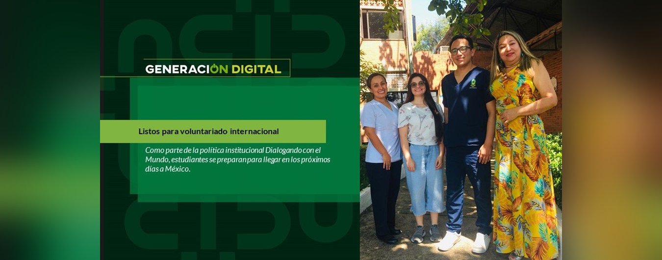 Listos para voluntariado internacional