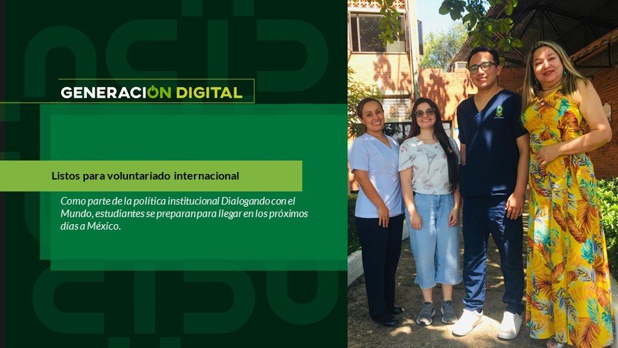 Listos para voluntariado internacional