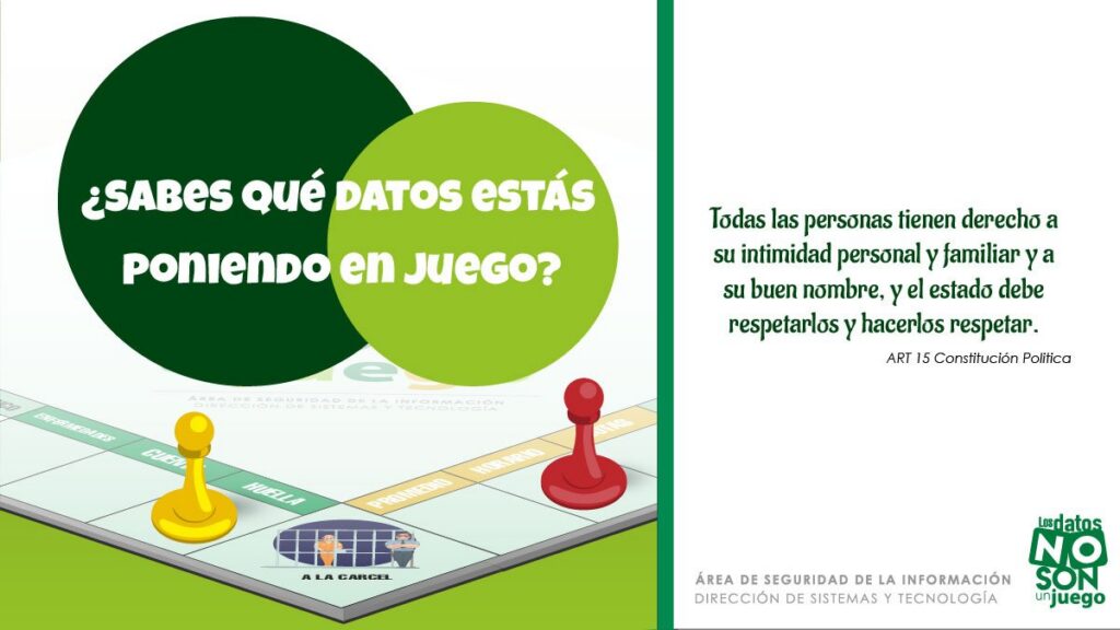 Los datos no son un juego