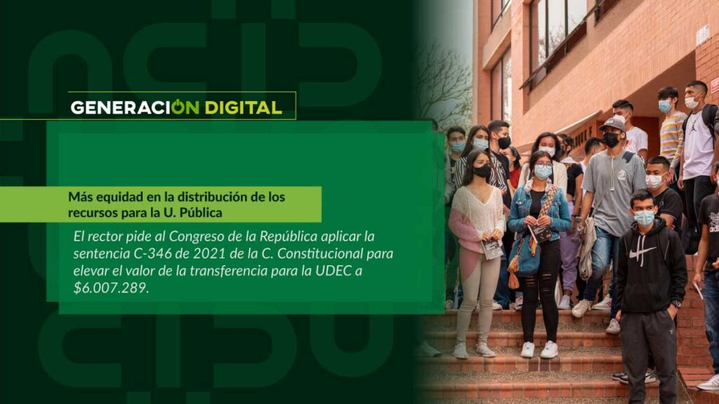 Más equidad en la distribución de los recursos para la U. Pública