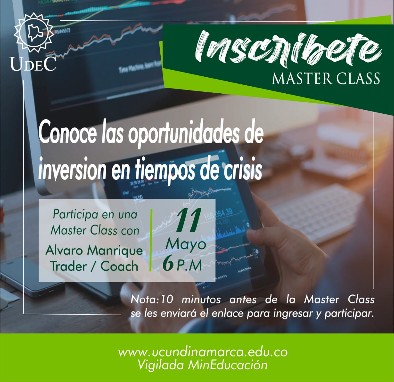 Master class oportunidades de inversión en tiempos de crisis