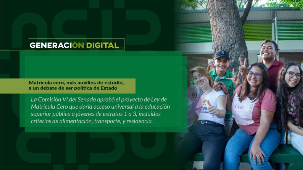 Matrícula cero, más auxilios de estudio, a un debate de ser política de Estado