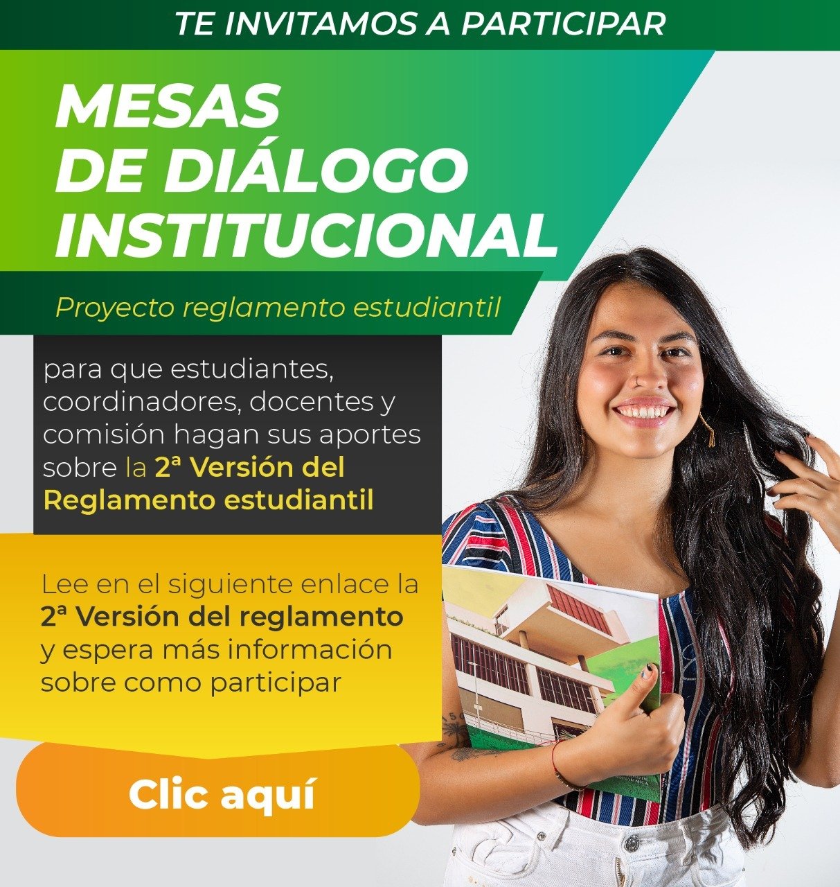 Institutional dialogue tables – Student Regulations project Institutional dialogue tables – Student Regulations project