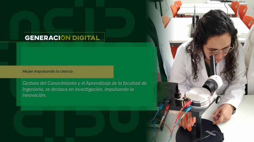 Mujer impulsando la ciencia — imagen 1 de 5