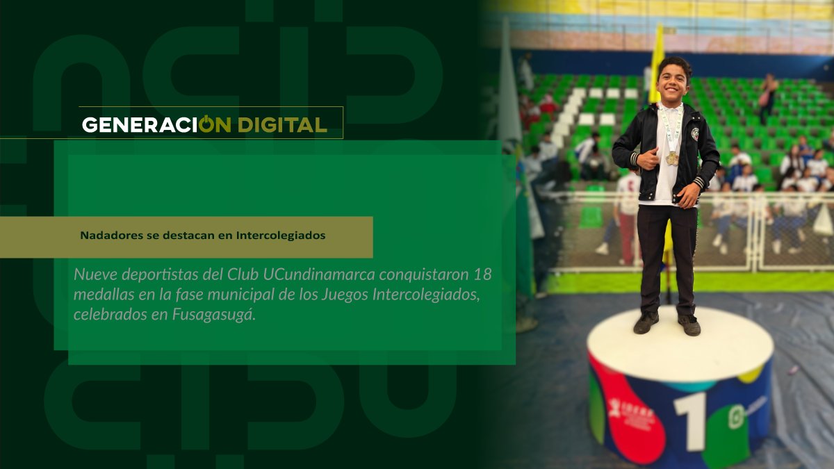 Nadadores se destacan en Intercolegiados — imagen 1 de 3