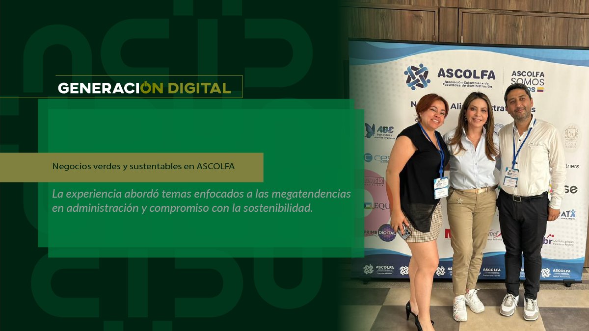 Negocios verdes y sustentables en ASCOLFA — imagen 1 de 3