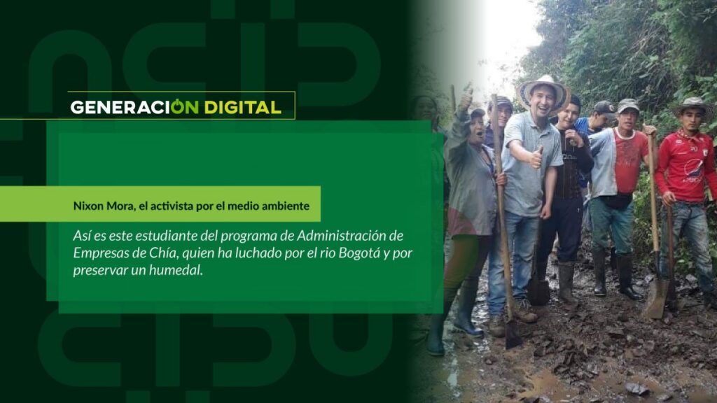 Nixon Mora, el activista por el medio ambiente
