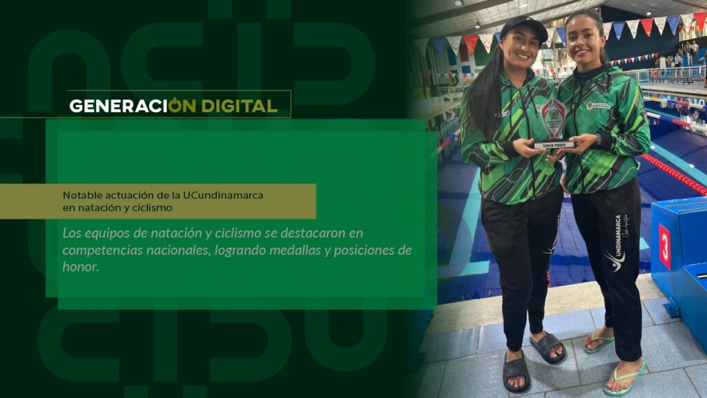 UCundinamarca's outstanding performance in swimming and cycling (2) — image 1 of 10