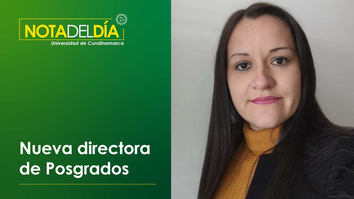 Nueva directora de Posgrados