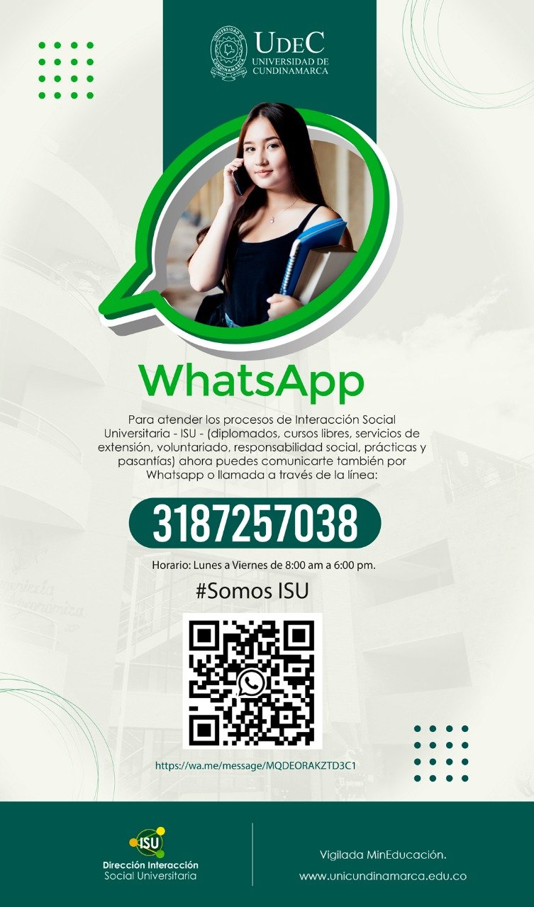 Nueva línea de atención Interacción Social Universitaria