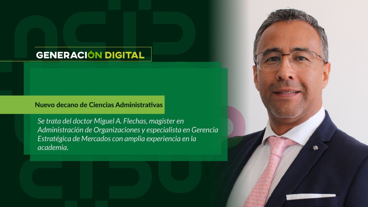 Nuevo decano de Ciencias Administrativas