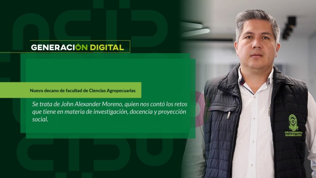 Nuevo decano de facultad de Ciencias Agropecuarias
