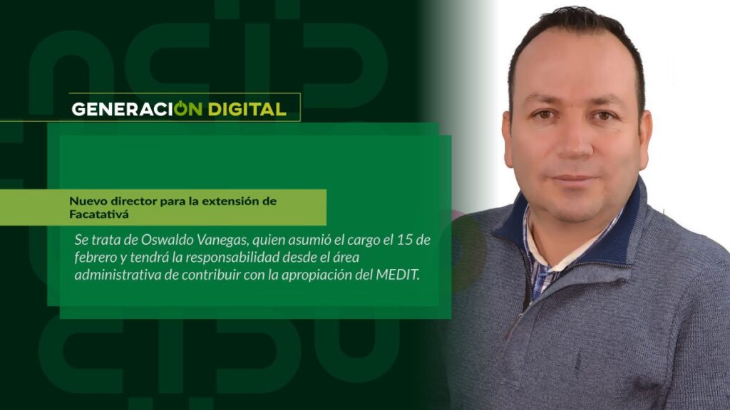 Nuevo director para la extensión de Facatativá