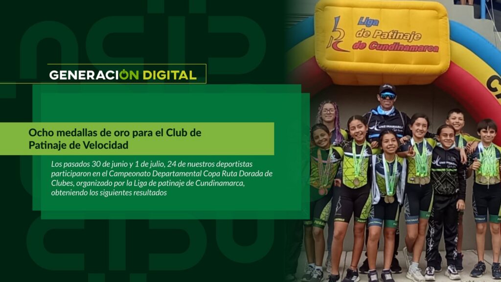 Ocho medallas de oro para el Club de Patinaje de Velocidad
