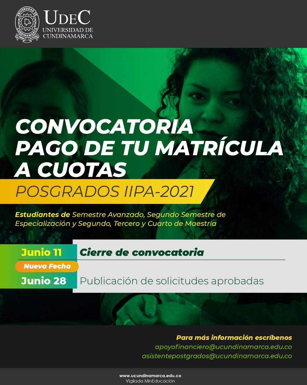 Pago por cuotas de matrícula para Posgrados — imagen 2 de 2