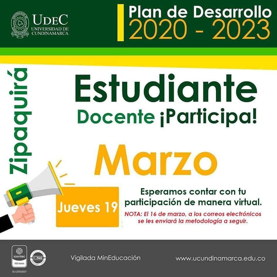 Participa en las mesas de trabajo Plan de Desarrollo 2020 - 2023