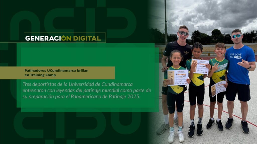 Patinadores UCundinamarca brillan en Training Camp — imagen 1 de 3