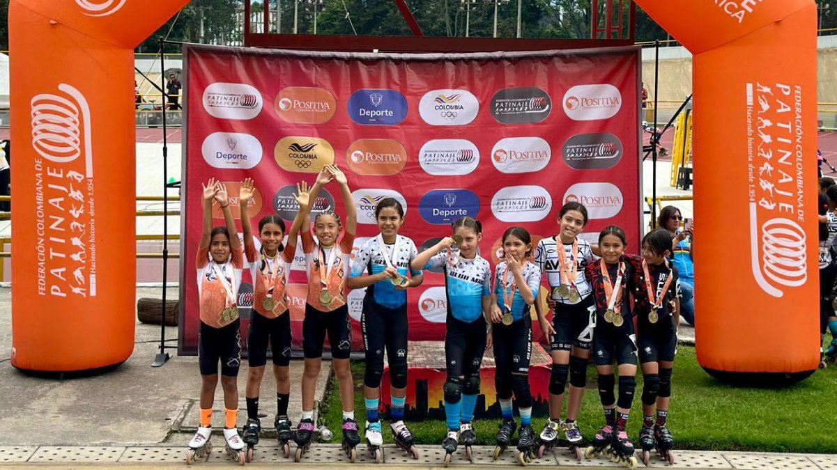 Patinaje y ciclismo infantil brillan en torneos — imagen 2 de 5