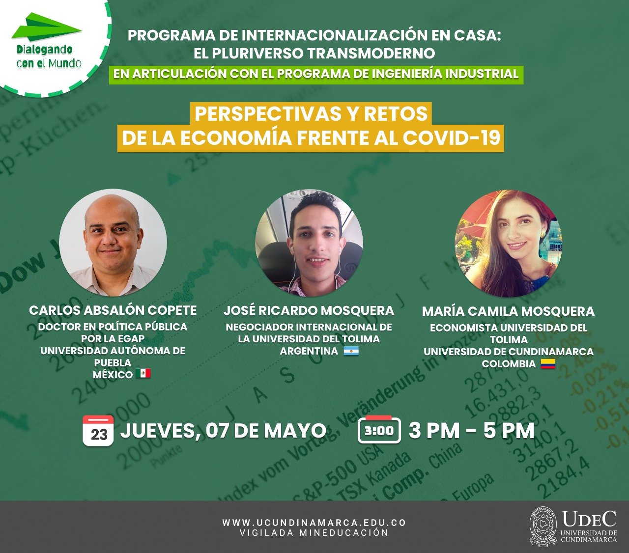 Perpectivas y retos en la economía frente al COVID-19