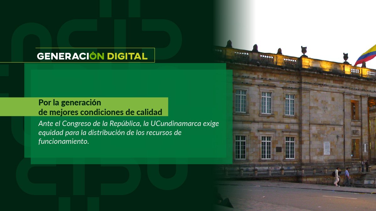 Por la generación de mejores condiciones de calidad