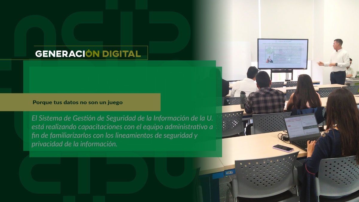 Porque tus datos no son un juego