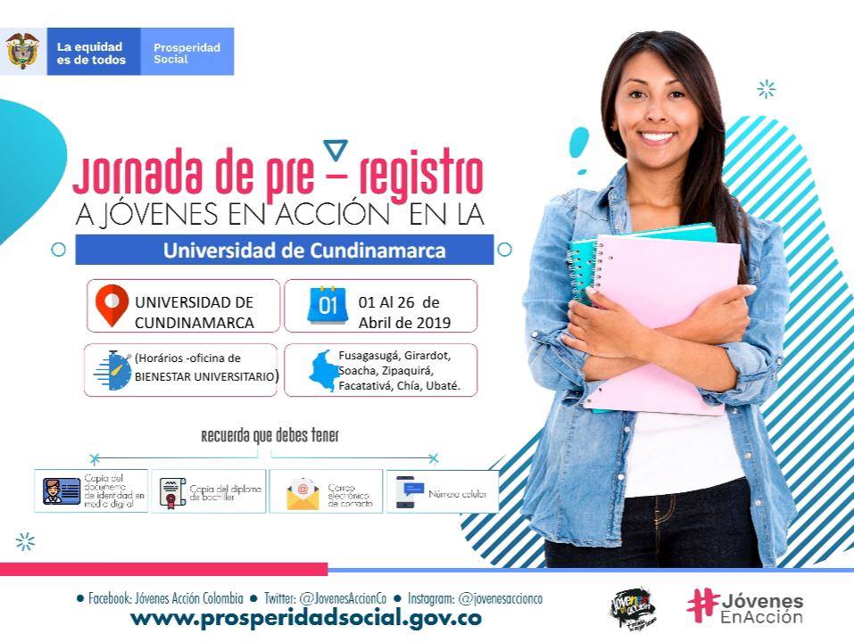 ¡Postúlate! Jornadas de pre-inscripción a "Jóvenes en Acción" — imagen 1 de 2