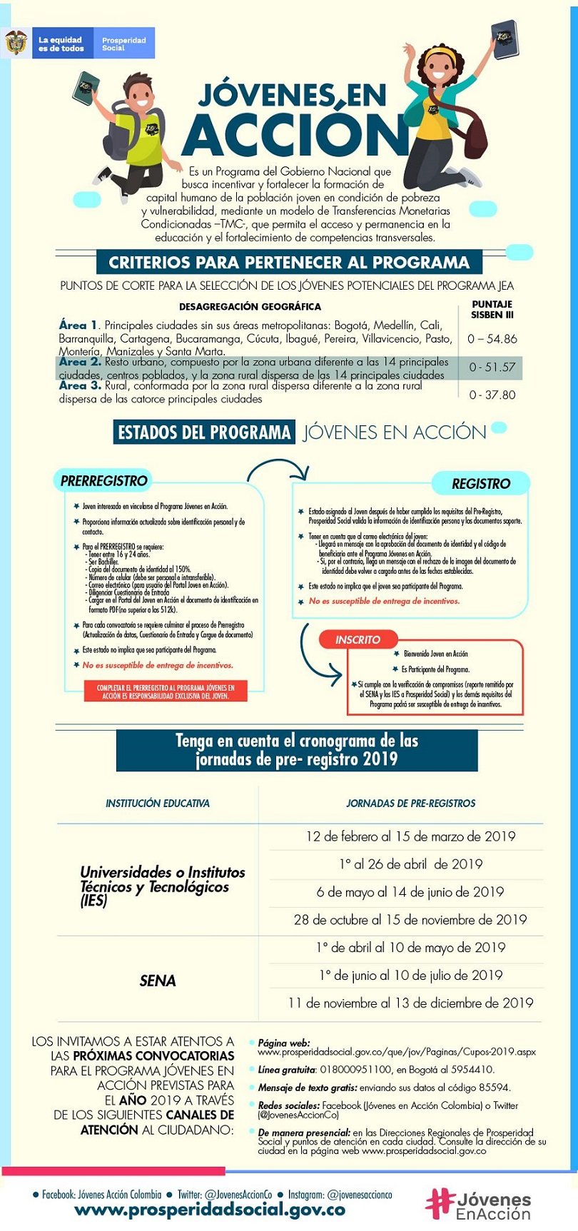 ¡Postúlate! Jornadas de pre-inscripción a "Jóvenes en Acción" — imagen 2 de 2