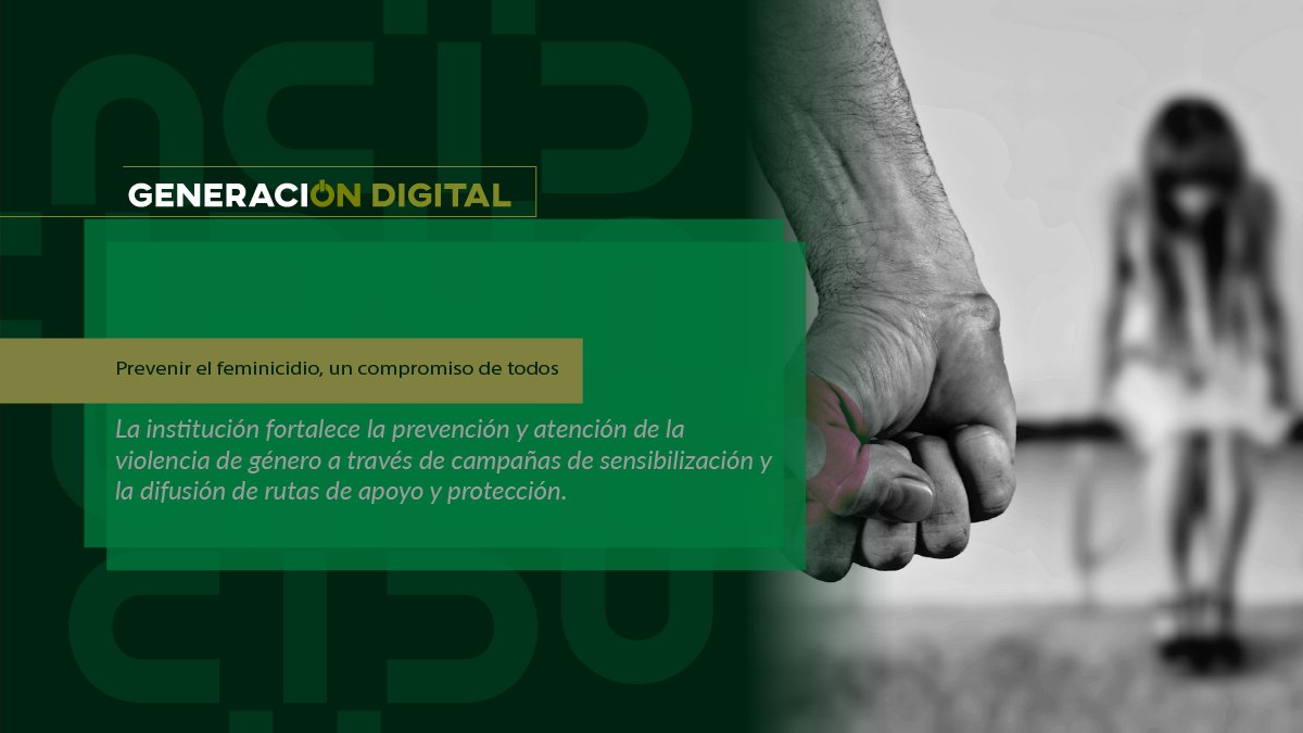 Prevenir el feminicidio, un compromiso de todos