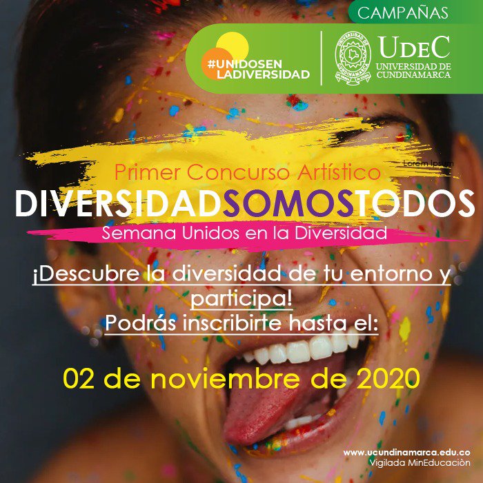 Primer concurso artístico "Diversidad Somos Todos"