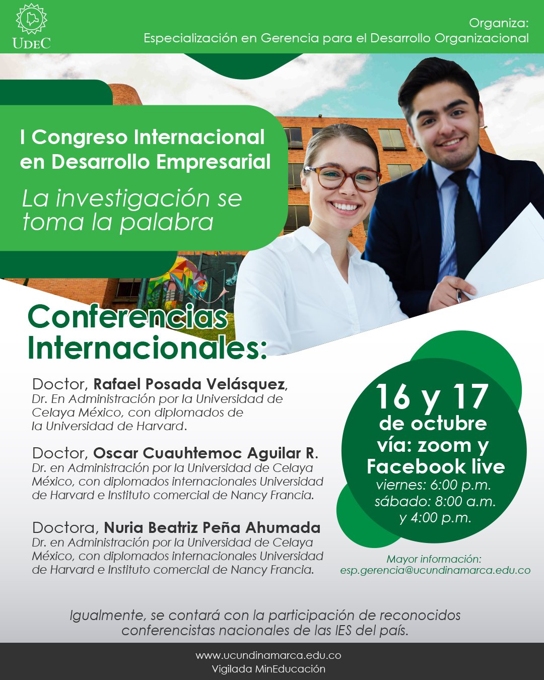 Primer Congreso Internacional de Desarrollo Empresarial — imagen 2 de 2 Primer Congreso Internacional de Desarrollo Empresarial — imagen 2 de 2