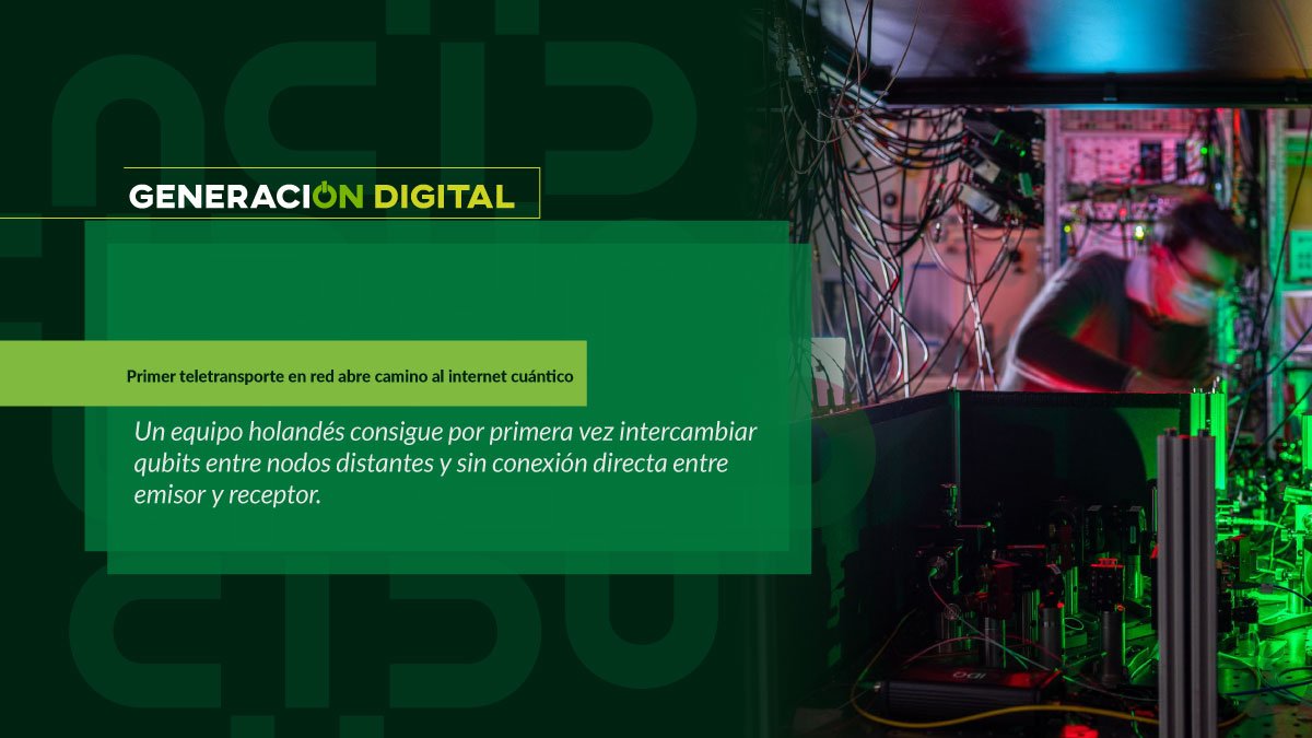 Primer teletransporte en red abre camino al internet cuántico — imagen 1 de 3