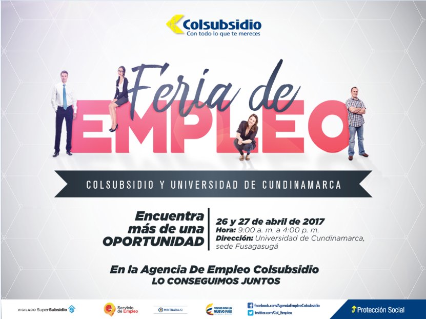 Primera Feria de Empleo en la Sede Fusagasugá