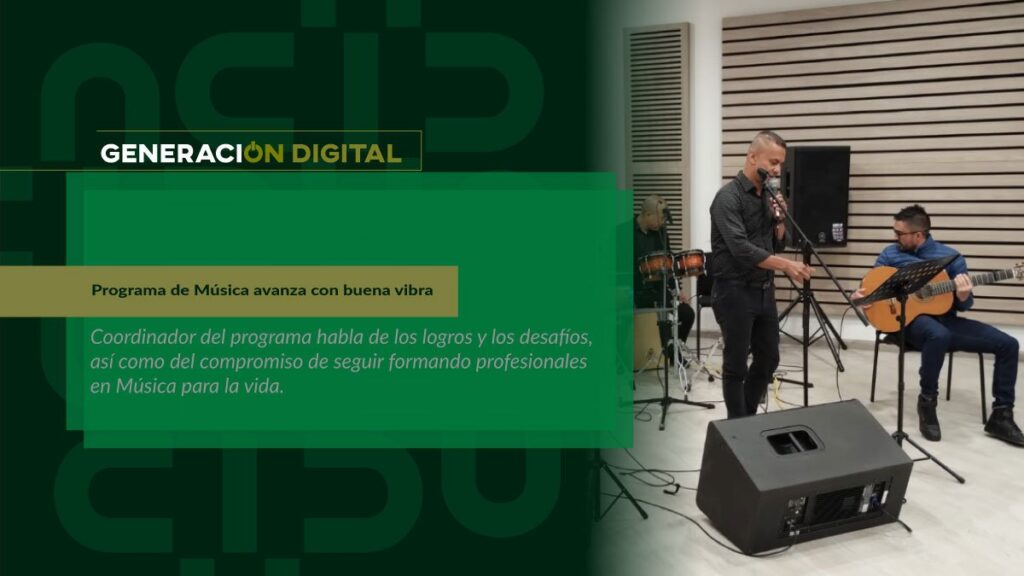 Programa de Música avanza con buena vibra