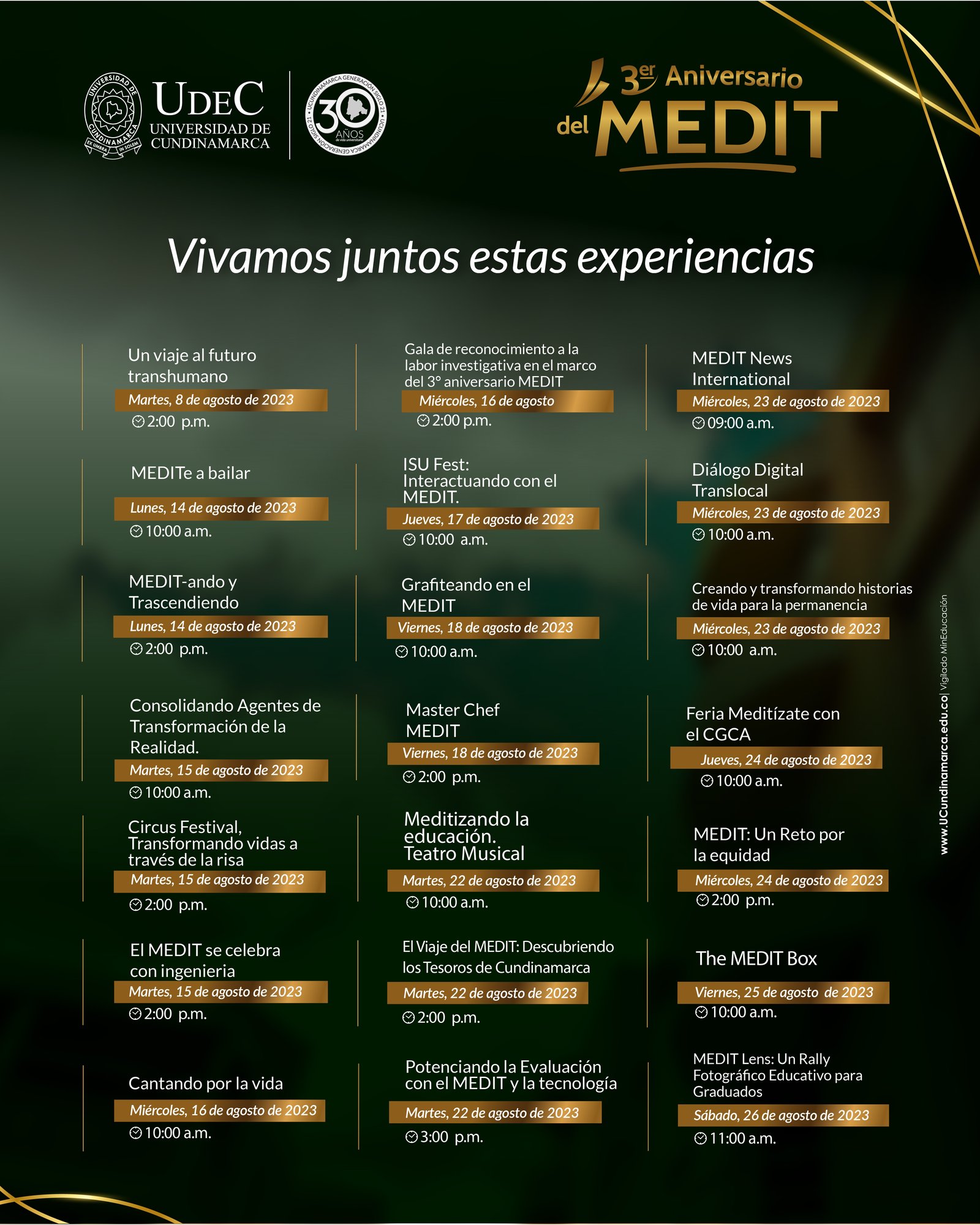 Programación primer encuentro MEDIT — imagen 2 de 2